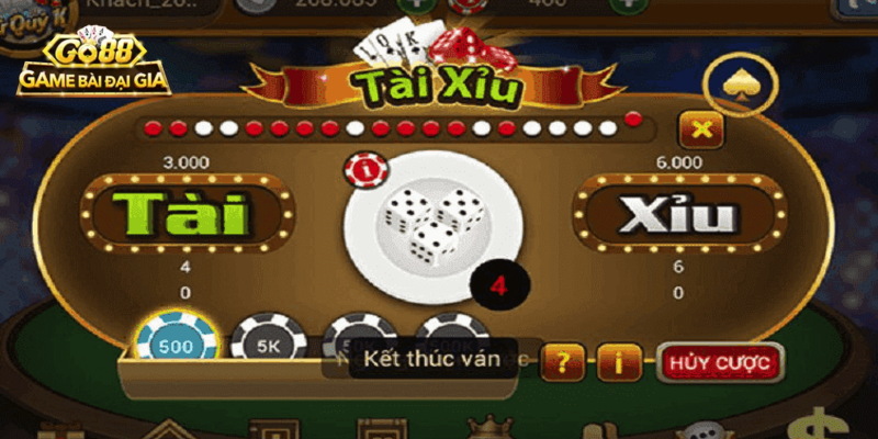 Cược chẵn lẻ trong tài xĩu go88